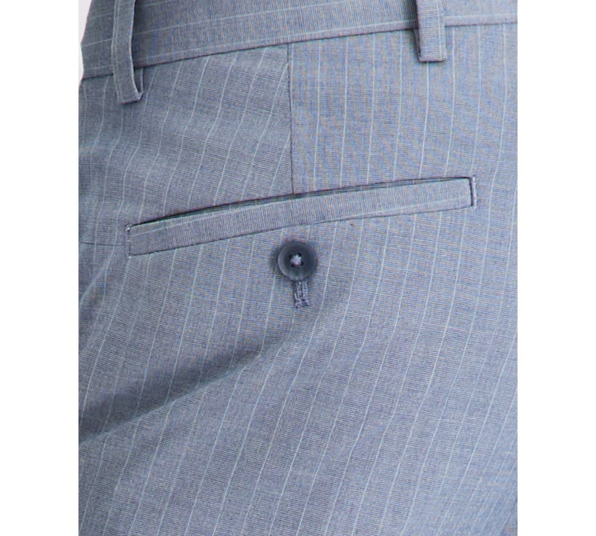 Kenneth Cole Mens Slim fit Dress Pants 33 / 30 Blue Striped