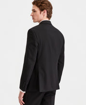 Kenneth Cole Mens Slim fit Tuxedo Jacket Blazer 42 S Black Solid
