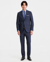 Kenneth Cole Mens Slim fit Suit Jacket Blazer 42 R Blue Windowpane