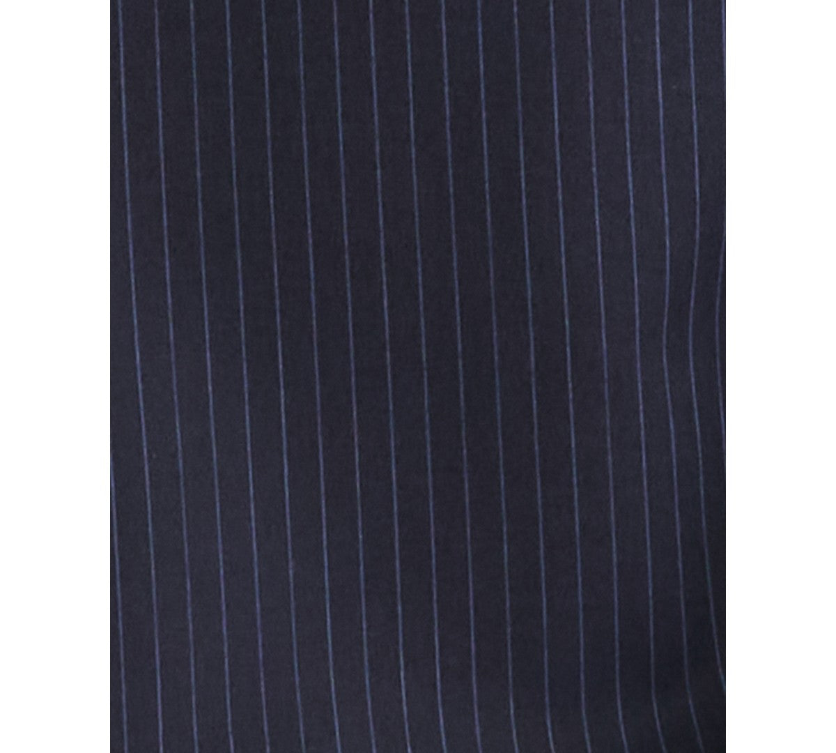 Kenneth Cole Men's Slim-Fit Double-Breasted Pinstripe Suit Jacket 38 S Navy
