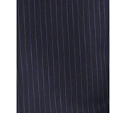 Kenneth Cole Reaction Mens Slim-Fit Double-Breasted Suit Jacket 48 L Navy Striped