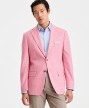 Tallia Mens Slim fit Sport Coat Blazer 42 L Red