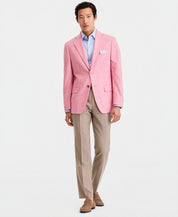 Tallia Mens Slim fit Sport Coat Blazer 42 L Red