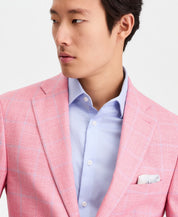 Tallia Mens Slim fit Sport Coat Blazer 42 L Red