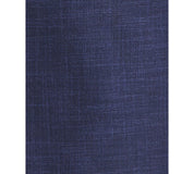 Calvin Klein Men's Slim-Fit Double Breasted Suit Jacket 46 R Plaid Dark Blue
