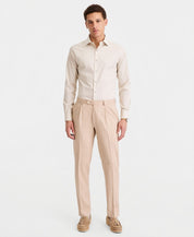 Michael Kors Mens Classic fit Linen Dress Pants 36 / 30 Beige Solid