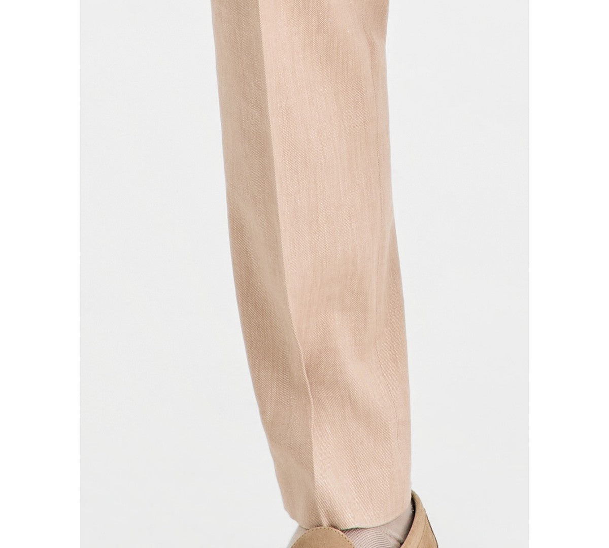 Michael Kors Mens Classic fit Linen Dress Pants 36 / 30 Beige Solid