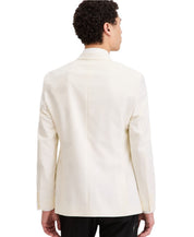 Bar Iii Mens Slim fit Suit Jacket Blazer 44 R White Cream Floral