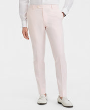Tommy Hilfiger Mens Modern fit Cotton Dress Pants 32 / 30 Pink Striped