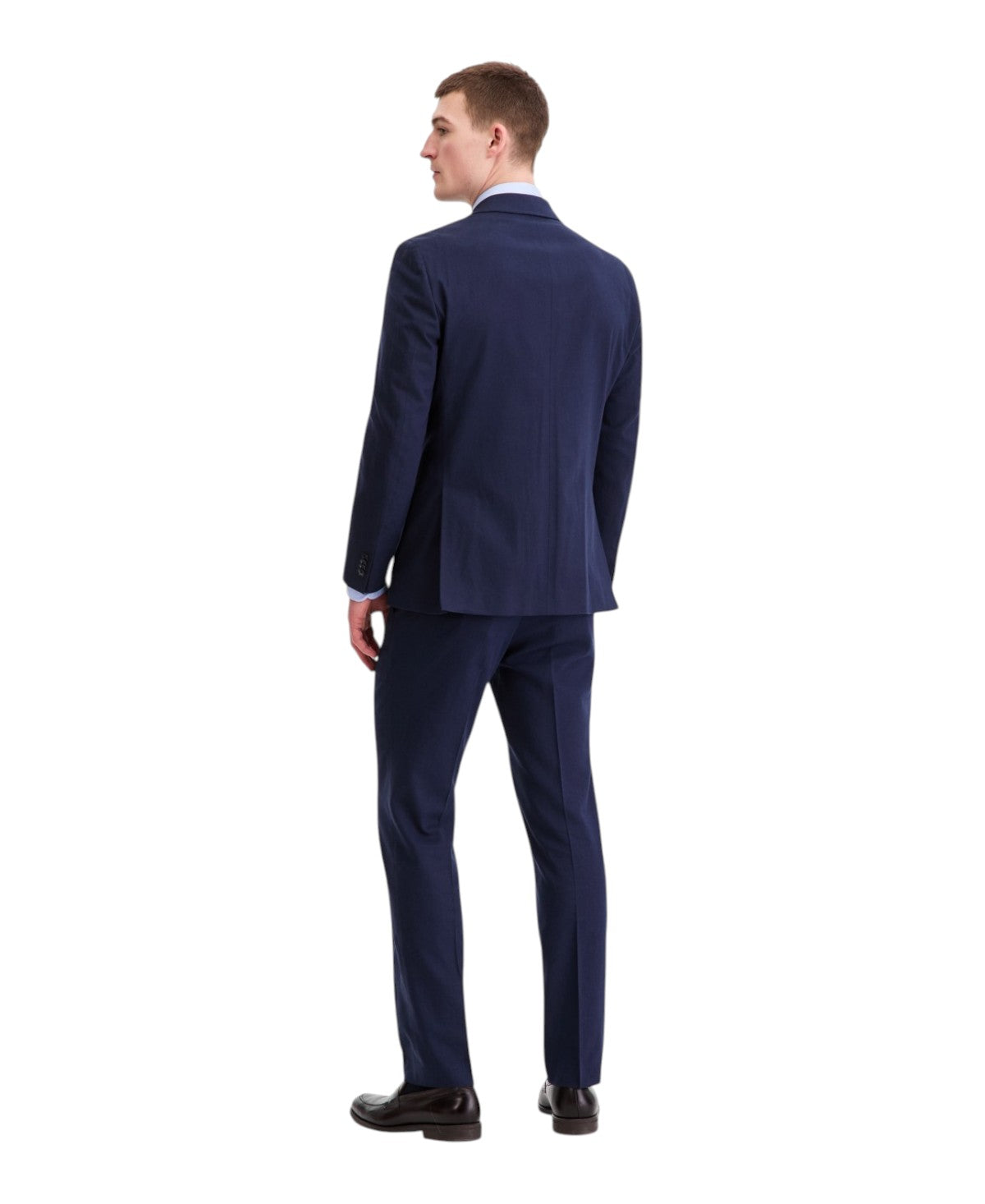 Tommy Hilfiger Mens Modern fit Linen Suit Jacket Blazer 40 R Blue Solid