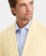 Tommy Hilfiger Mens Modern fit Linen Cotton Sport Coat Blazer 38 R Yellow Solid