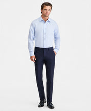 Calvin Klein Mens Slim fit Dress Pants 30 / 30 Navy  Blue Solid