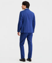 Kenneth Cole Mens Slim fit 2 Piece Tuxedo Suit 44 R Pants 37 / 32 Blue