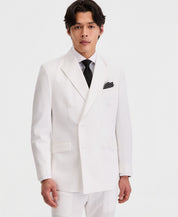 Kenneth Cole Mens Slim fit 2 Piece Suit 40 S Pants 33 / 32 White Solid