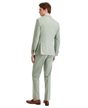 Kenneth Cole Mens Slim fit 3 Piece Vested Suit 38 R Pants 31 / 32 Light Green