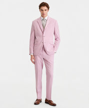 Kenneth Cole Reaction Mens Slim fit 3 Piece Vested Suit 42 S Pants 35 / 30 Pink