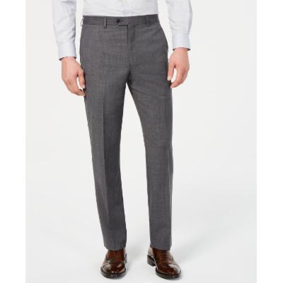 Lauren Ralph Lauren Men's Classic Fit Dress Suit Pants Grey Sharkskin 56 x 32