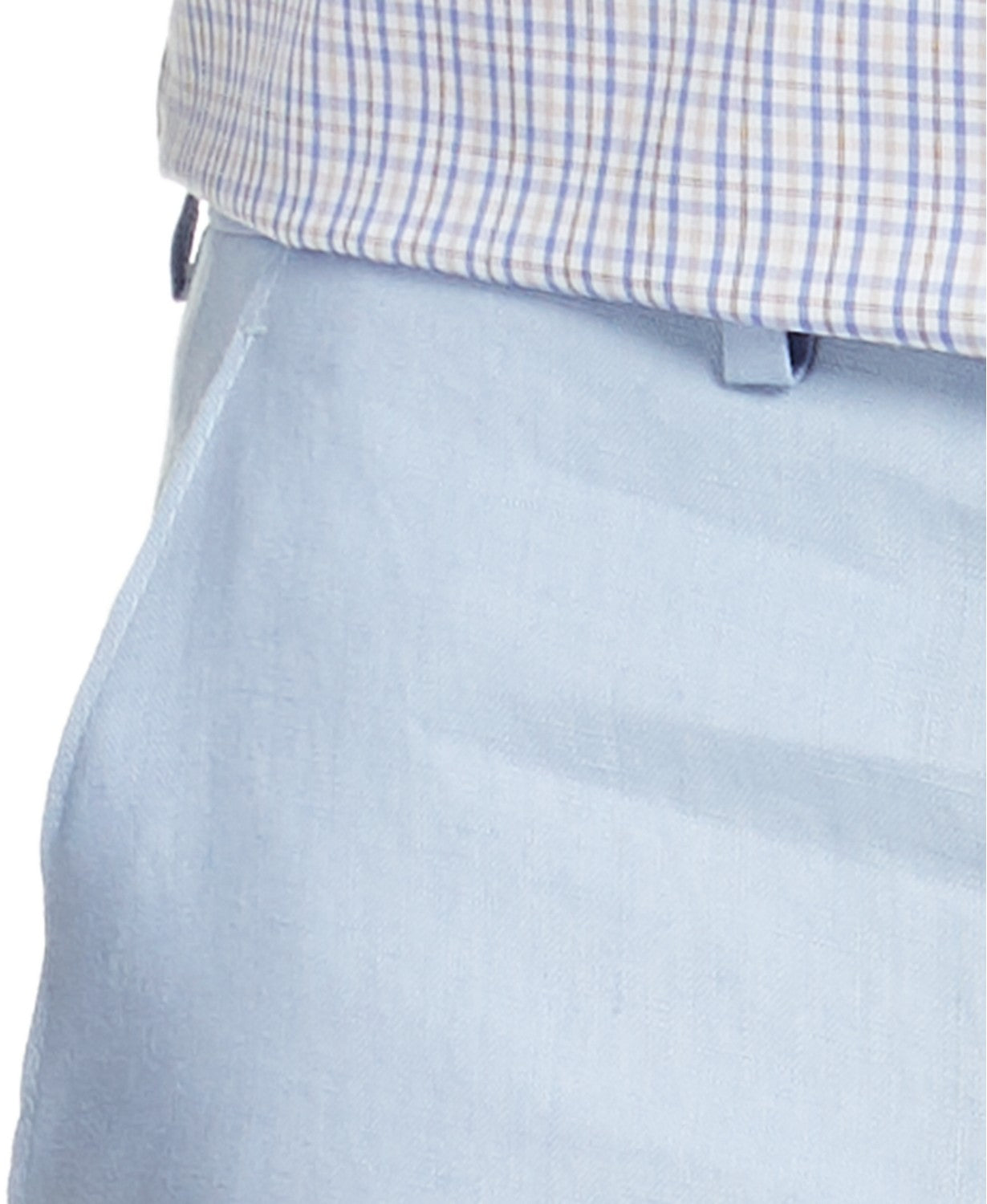 Lauren Ralph Lauren UltraFlex Classic-Fit Linen Pants Light Blue 40 x 29