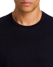 Maurizio Baldassari Linate Wool Crewneck T Shirt Medium Navy Blue