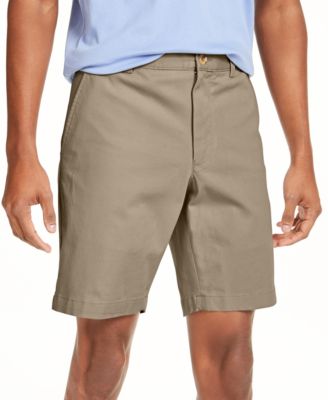 Club Room Men's Regular-Fit 7" 4 Way Stretch Shorts Brown 36