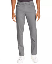 Calvin Klein Men's CK Move 365 Slim Fit Performance Stretch Pants Grey 36 x 32