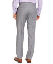 Michael Kors Mens Modern fit Dress Pants 38 / 34 Grey Solid Stretch