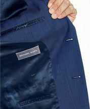 Michael Kors Men's Modern Fit Airsoft Stretch Suit Jackets Blue Tic 40S