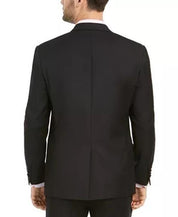Lauren Ralph Lauren Mens Classic fit Suit Jacket Blazer 46 S Black Solid