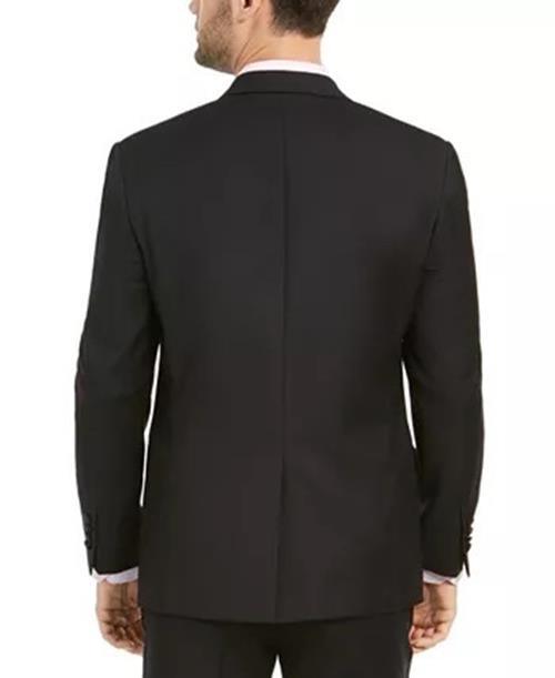 Lauren Ralph Lauren Mens Classic fit Tuxedo Suit Jacket Blazer 56 R Black