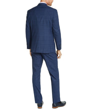 Marc New York Mens Classic fit Suit Jacket Only Blazer 40 R Blue Plaid