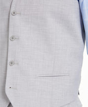 Alfani Men's Classic-Fit Stretch Gray Solid Suit Vest XL