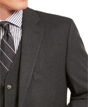 Alfani Men's Classic-Fit Stretch Suit Jacket, Charcoal 42S