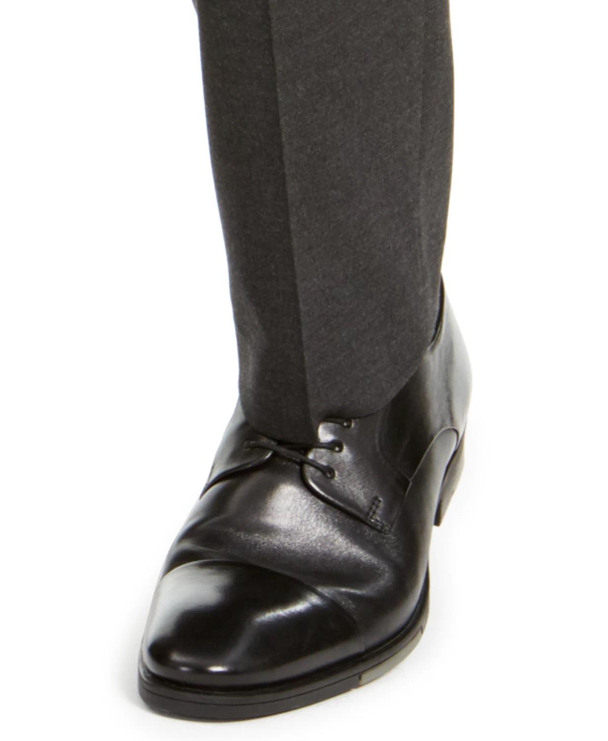 Alfani Mens Classic Fit Stretch Suit Pants Charcoal 36 x 34