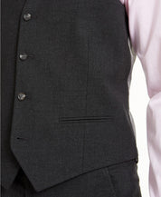 Alfani Men's Slim-Fit Stretch Suit Vest Charcoal Small