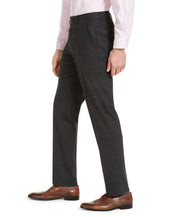 Alfani Men's Slim Fit Stretch Solid Suit Pants Charcoal Grey 34 X 32
