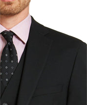 Alfani Mens Slim fit Suit Jacket Blazer 40 R Black Solid Stretch