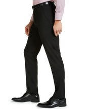 Alfani Mens Slim fit Dress Pants 33 / 30 Black Solid Stretch