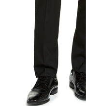 Alfani Mens Slim fit Dress Pants 36 / 32 Black Solid Stretch