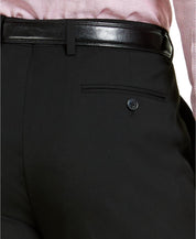 Alfani Mens Slim fit Dress Pants 30 / 30 Black Solid Stretch