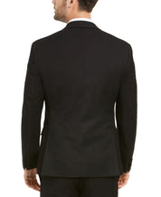 Alfani Mens Slim fit Tuxedo Jacket Blazer 40 L Black Solid Stretch