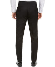 Alfani Mens Slim fit Tuxedo Pants  33 / 30 Black Solid Stretch