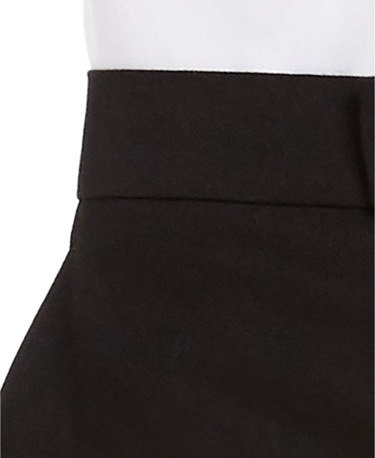 Alfani Mens Classic fit Tuxedo Pants 33 / 30 Black Solid