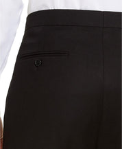 Alfani Mens Classic fit Tuxedo Pants 33 / 30 Black Solid