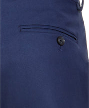 Alfani Mens Slim fit Dress Pants 40 / 32 Navy Blue Solid Stretch