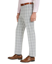 Tommy Hilfiger Men's Classic-Fit TH Flex Stretch Grey Plaid Dress Pants 32 x 30