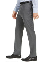 Van Heusen Men's Flex Solid Slim Fit Suit 40S / 33 x 30 Grey Flat Pant