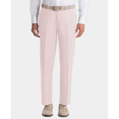 Lauren Ralph Lauren Mens UltraFlex Classic Fit Linen Pants Pink 40 x 32