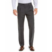 Lauren Ralph Lauren Men's Classic Fit Wool Blend Dress Pants Charcoal 31 x 30