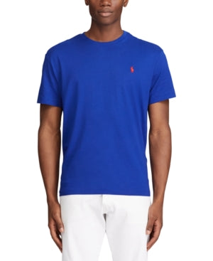 Polo Ralph Lauren Mens Classic Fit Short Sleeve T Shirt Blue Small