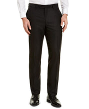 Van Heusen Mens Slim Fit Dress Pants 39 X  34  Black Herringbone TRMU2VCZ0060